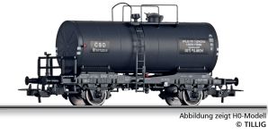 Tillig 95362 - TT - Kesselwagen Spolchemie, ČSD, Ep. III